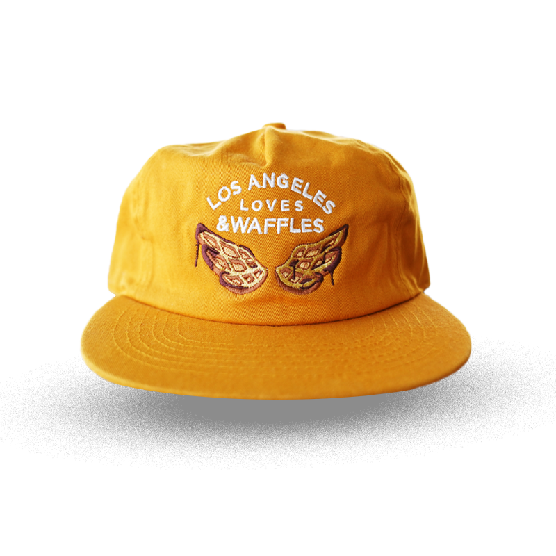 Los Angeles Loves &Waffles Yellow