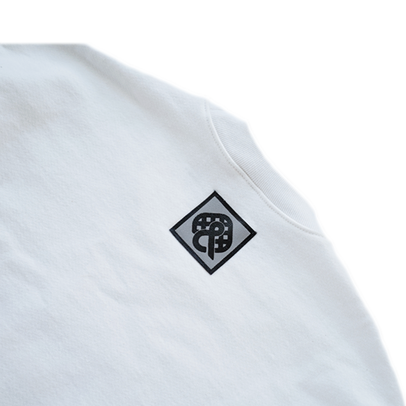 Executive White &Waffles Crew Neck